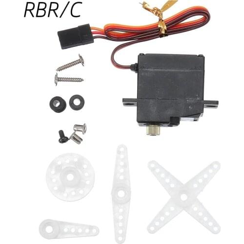 WPL R127A 17g 3.5kg Metal Gear Steering Servos Parts For Off-Road Climbing Full Scale Modified B1 B16 B24 C24 1/16 RC Car