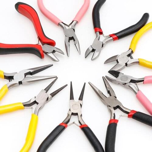 1pcs Round Nose Cutting Wire Pliers For Jewelry Making Handmade Accessories Jewelry Making Tools DIY Manual Pliers Handmade Tool