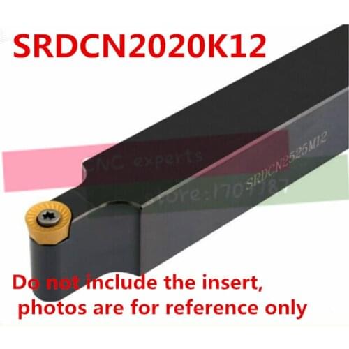 1PCS SRDCN2020K12 20*20mm Metal Lathe Cutting Tools Lathe Machine CNC Turning Tools External Turning Tool Holder S-Type SRDCN