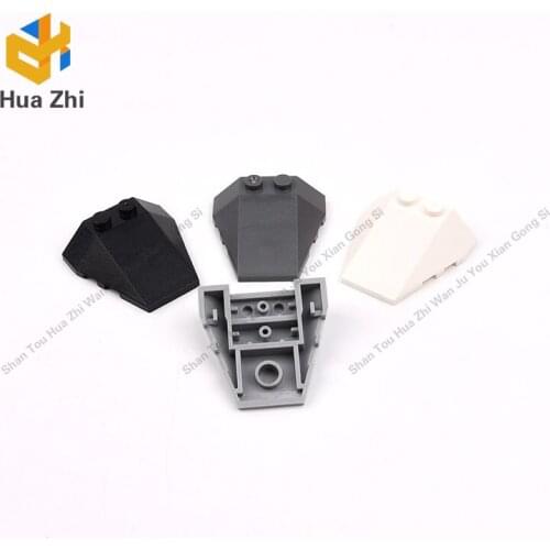 Building Blocks Parts 48933 10PCS Wedge Sloped 4 x 4 Triple, Stud Notches LEGOING MOCS Education