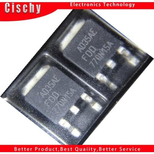 10pcs FDD770N15A TO-252 FDD770N15 TO252 770N15A FDD 770N15