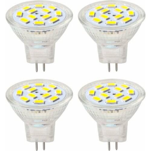 4pcs MR11 LED bulb Warm White Spotlight Replace Halogen Light Low consumption high brightness Environment Friendly