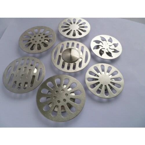 68 70 75 78 80 82mm stainless steel floor drain cover, Washing machine floor drain with bowl cover with hole round single use