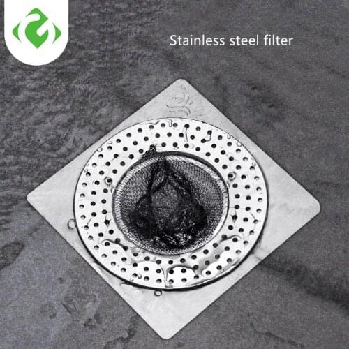 9/11.2cm Bathroom Deodorization Type Basin Sink Drain Stainless Steel Kitchen Strainer Stopper Waste Plug Sink Filter Drains GY