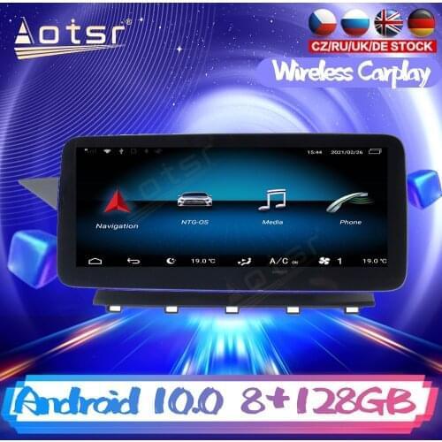 Android 10 DSP For Benz GLK X204 2008 - 2012 Car DVD GPS Navigation Auto Radio Stereo Video Multimedia Player Carplay HeadUnit