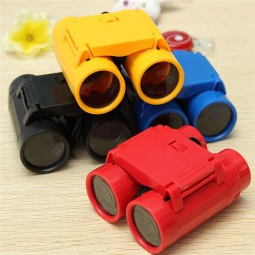 Childrens 2.5 x 26 Magnification Binocular Telescope with Neck Strap kids Toy Christmas Gifts