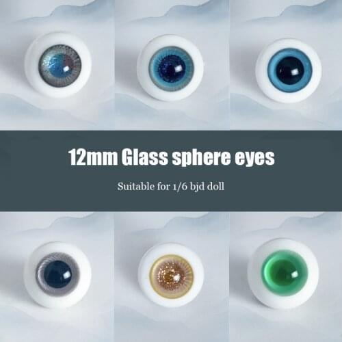 Bjd 1/6 doll Glass eyeball lovely Glass eyeball Handmade doll Glass eyeball toy/doll accessories