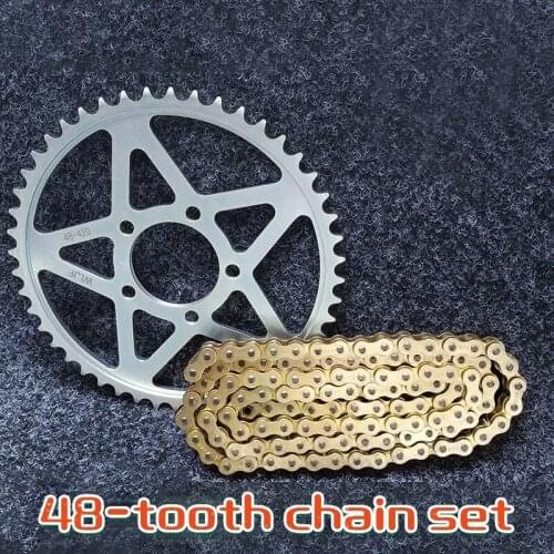 Suitable for SURRON Original Parts 48-tooth Chainring 106-Knots Oil Seal Chain SUR-RON Light Bee & Light Bee X Universal