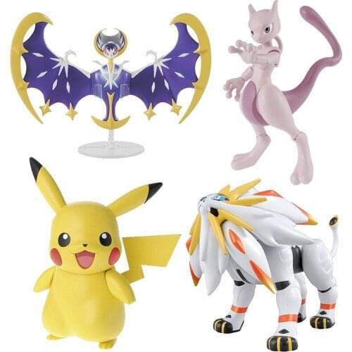 Bandai Pokemon Anime Figure BANPRESTO Pikachu Charizard Genuine Model Decoration Doll Anime Peripheral Gifts For Children