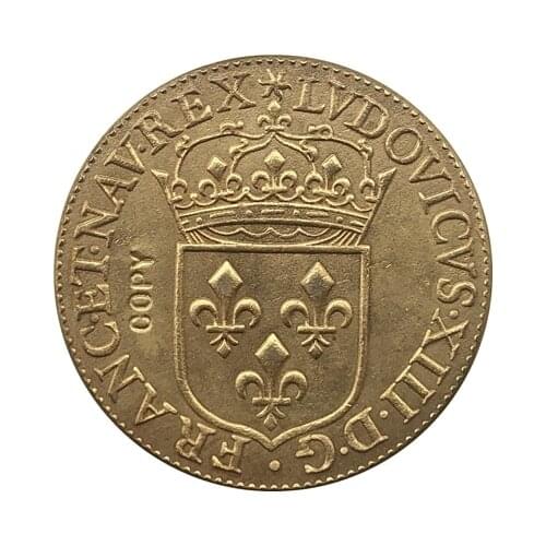 France Louis XIII COIN 1620-1643 Different Date 24 COINS COPY