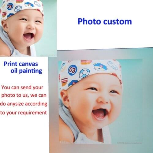 Custom Canvas Wall Art Personalized Canvas Prints Your Photo on Canvas HY002