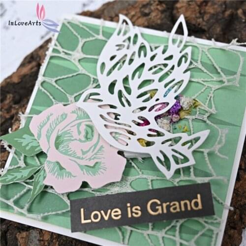 InLoveArts Craft Bird Metal Cutting Dies Cut Die Mold Decoration Scrapbooking Paper Craft Knife Mould Blade Punch Stencils Dies