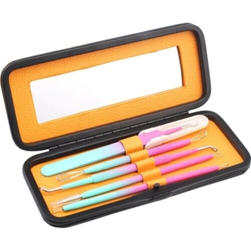 Stainless Steel Acne Blackhead Remover Needle Comedone Pore Pimple Removal Deep Clean Extractor Spot Beauty Care Tools