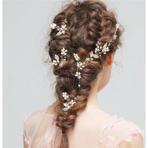 Beautiful and Elegant Golden Bridal Tiara Headbands for Women Hair Accessories for Women Hair Accessories for Wedding