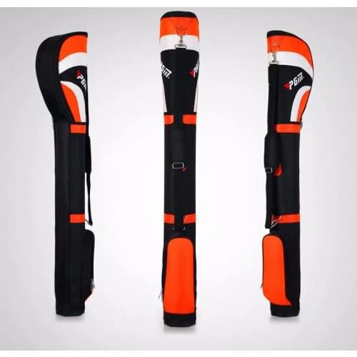 PGM Portable Golf Gun Bag Nylon Foldable Waterproof Dust-Proof Unisex Lightweight Large Capacity Can Accommodate 6 Golf Clubs