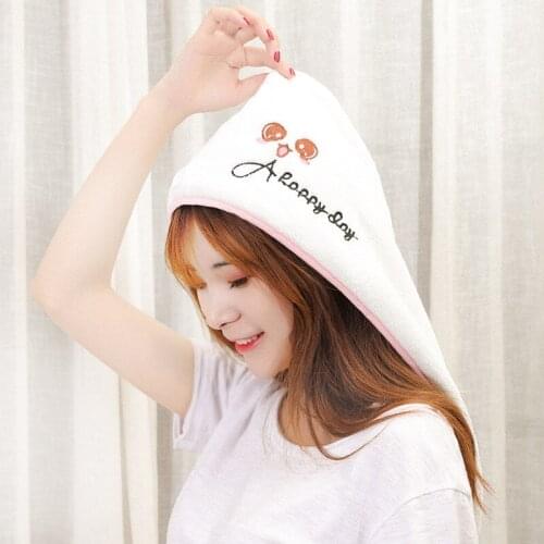 New Microfiber High Quality Dry Hair Cap Breathable Quick-shampoo Quick-drying Absorbent Towel Hat Shower Cap Bathroom Supplies