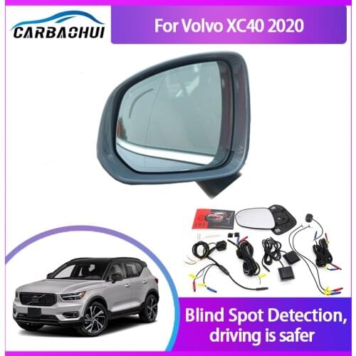 Blind Spot Detection System For Volvo XC40 2020 Rearview Mirror BSA BSM BSD Monitor Lane Change Assist Parking Radar Warning