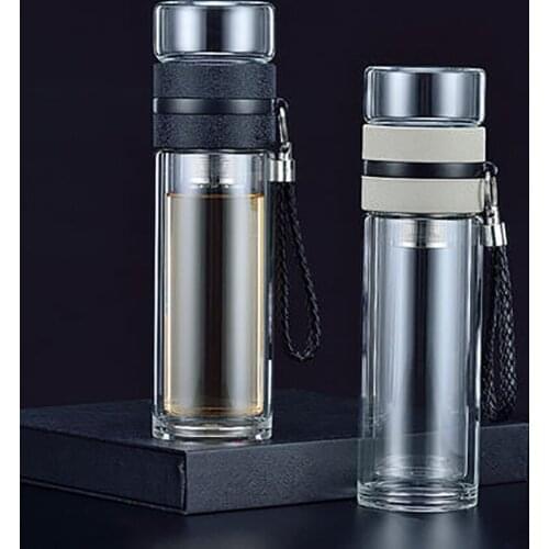 Glass Water Bottle Gym Water Bottle Kids Waterbottle Sports Bottles For Drinking Sports Bidon home 50U010