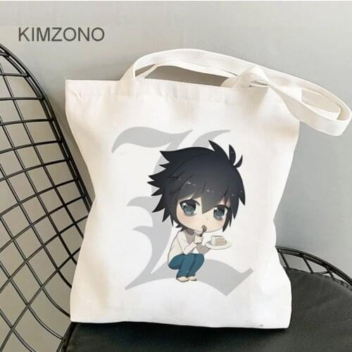 Death Note shopping bag shopper bolsas de tela recycle bag shopper bolsa bag fabric bolsa compra boodschappentas reciclaje grab