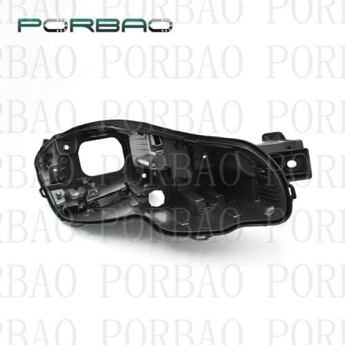 Car Headlight Rear Shell Base for XJ HID Headlamp Shell Bottom Shell 2011 2012 2013 2014 2015 Front Lamp Holder Replacement DIY