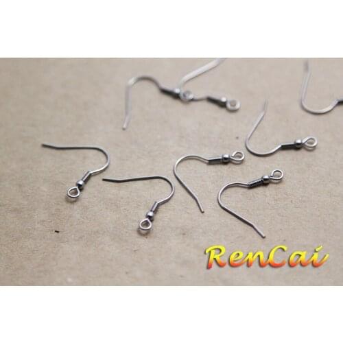12mm Classic Style Stainless Steel Ear Hook Earring Blank Can Be Manual DIY Jewelry Making For Women Earring Jewerly Accessories