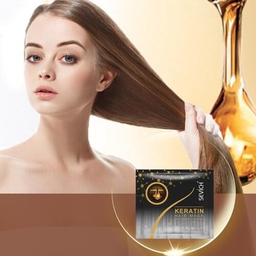 1pcs 15ml 100% Collagen Keratin Prefect Mix Powder Vitamins Hair Roots Protein Natural Hair Product Hair Mask Hot Nourishing Oil