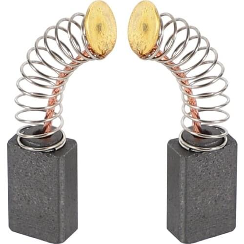 2 Pcs 5mm x 8mm x 13mm Carbon Brushes for Angle Grinder Orbital Sander