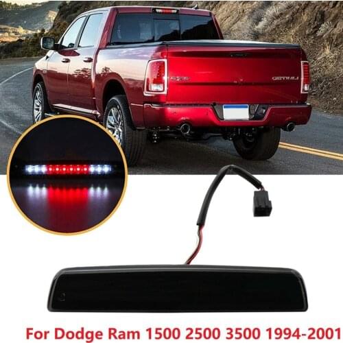 3Rd Brake Light High Mount Stop Brake Light with Cargo Light for 1994-2001 Dodge Ram 1500 2500 3500 55077263AB