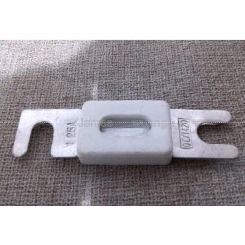 ANL DC150V 125A Auto Fuse Bolt-on Fuse Ceramic Fuse 81*22 mm For Electric Forklift Battery Charger Pallet Truck Golf Cart