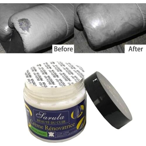 Car Seat Leather Restoration Vinyl Repair Kit Auto Car Seat Sofa Leather Holes Scratch Cracks Rips Liquid Leather Repair Cream