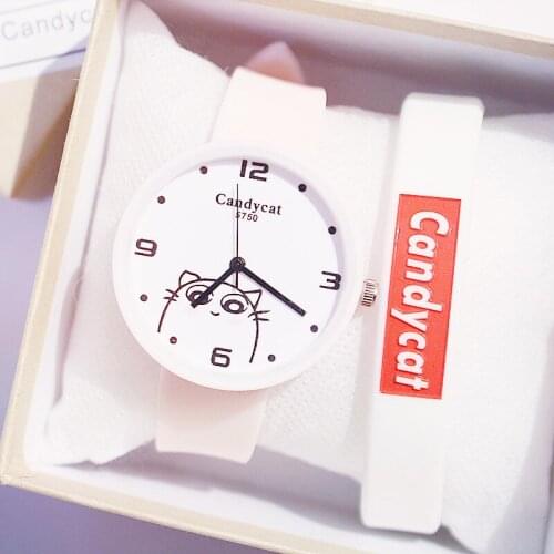 2020 New Unicorn Candy Color Wrist Watches Ins Trend Wrist Watch Korean Silicone Jelly Watch Reloj Mujer Clock Gifts for Women