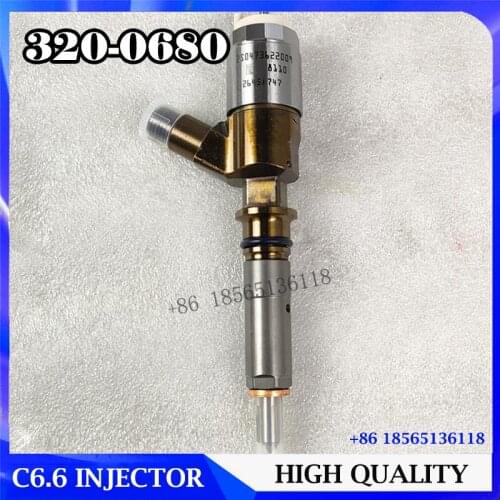 C4.4 C6.6 Common Rail Diesel Injector 2645A747 320-0680 For Caterpillar Excavator