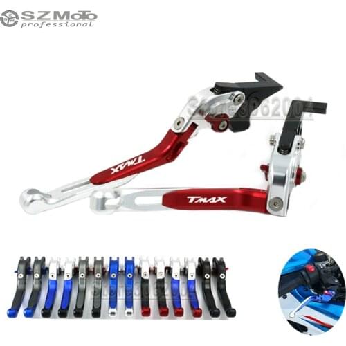For YAMAHA XP 500/530 XP500 XP530 T-MAX 2008-2017 Front Rear Brake Lever Motorcycle Adjustabale Folding Extendable Motor Parts