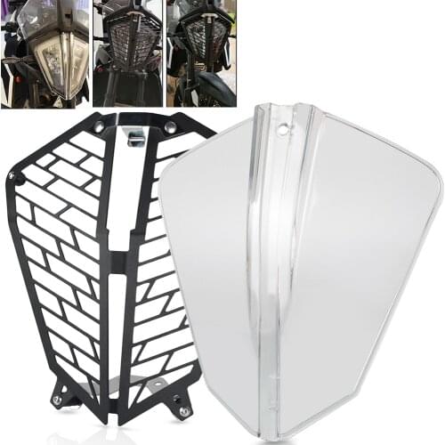 FOR 790 890 Adventure /R/S 2019 2020 2021 Motorcycle Headlight Head Light Guard Protector Cover Protection Grill 790 890 Adv