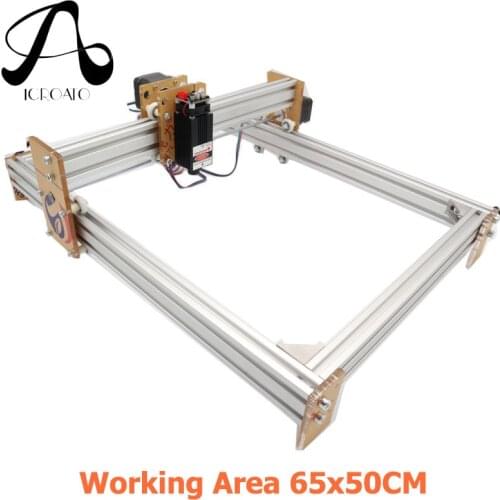 6550 cnc laser machine printer,500mw/1000mw/2500mw/5500mw/7000mw/10w/15w laser for desktop DIY violet laser engraving machine