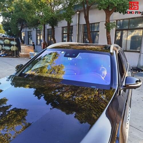 HOHOFILM W:20in 80%VLT Chameleon Window Tint Car/house Window Film Auto Glass Sticker 99% UV Proof Solar Tint PET Solar tint