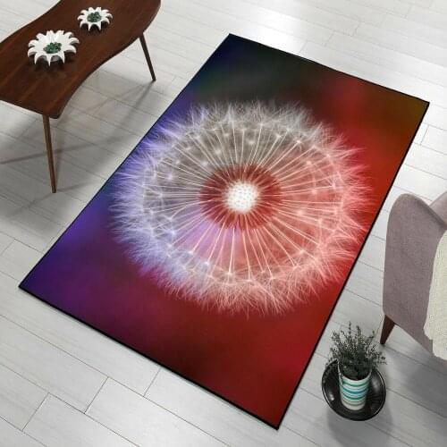 Flower Patterned Carpet ,Non Slip Floor Carpet,Teens Carpet,Turkish Rug