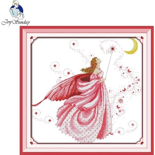 Joy Sunday Only Love Counted Cross Stitch Needlework Cross Stitch Sets DIY 11CT 14CT Cross Stitch Kits Embroidery Needlework