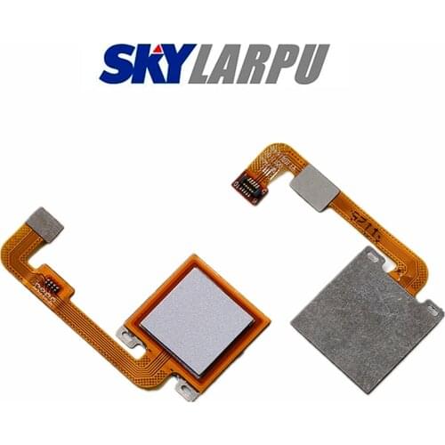 Silver/Gold Fingerprint Recognition Button Flat Cable for Xiaomi Redmi Note 4X Cell Phone Fingerprint Seasor Key Flexible Ribbon