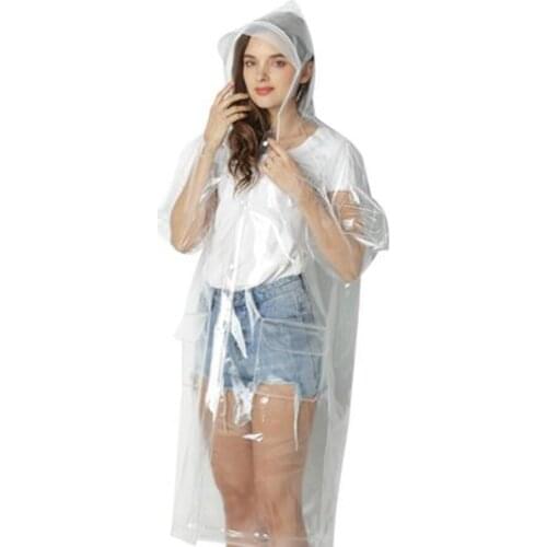Poncho Motorcycle Windbreaker Suit Transparent Raincoat Women Rain Cover Dames Poncho Feminino Clear Raincoat Regenjas B50