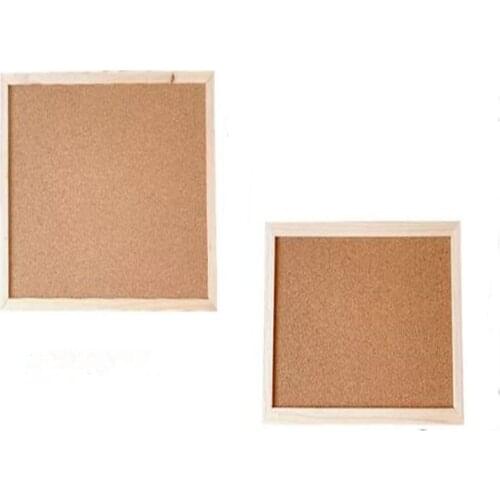 Simple Wall Hanging Message Bulletin Board Frame Notice Note Memo Board for Home Office Shop School Photo Background