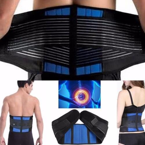 Adjustable Neoprene Bact Double Pull Orthopedic Lumbar Support Lower Back Belt Brace Pain Relief Band Waist Belt Corset 3XL-6XL