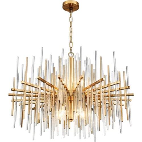 Modern LED Luxury Chandelier Crystal Chandelier Lights Home Decorative Lamp Kitchen Living Room Hotel Hall Art Indoor Lighting