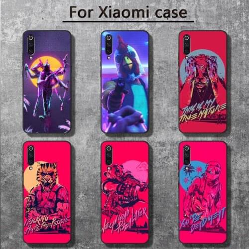 Hotline miami Phone Case for Xiaomi mi 6 6plus 6X 8 9SE 10 Pro mix 2 3 2s MAX2 note 10 lite Pocophone F1