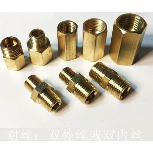 ONLY 1PC!! Female M8 Male M6*1 1/4 1/8 M12*1 M10*1 M6*0.75 Both Connector Adapter Metric British Screw Thread Size Convertion
