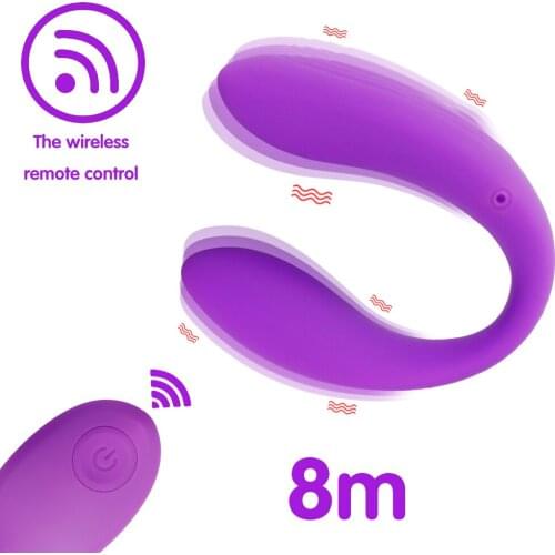Vibrating Sex Toy For Adult Vagina Clitoris Stimulate U Type Vibrator for Women Masturbator Wireless Remote Vibration for Couple