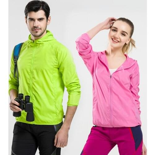 Ultrathin Rain Sunscreen Jacket Cycling Windbreaker Breathable Sun Protection Jacket Quick-Dry Camping Fishing Hunting Clothing