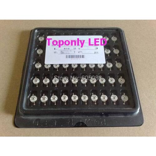 High Quality 5w Epistar chips 850nm ir led light beads infrared led diode lamps DC1.8-2.2v 1400mA 100pcs/lot DHL free shipping