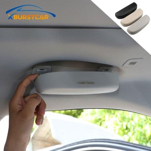 Xburstcar for Honda HRV FIT CRV City Civic JADE Accord Odyssey Accessories Car SunGlass Holder Sunglasses Glasses Case Box