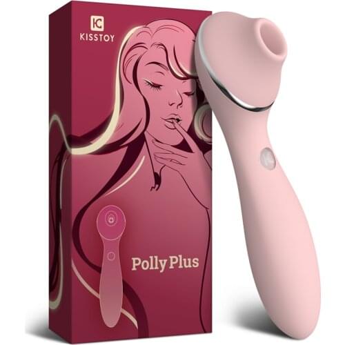 KISS TOY Polly Sucking Vibrator Clitoris Sucker Heatable G Spot Vibrator Clitoris Stimulator Sex Toys for Woman Vibrator Female